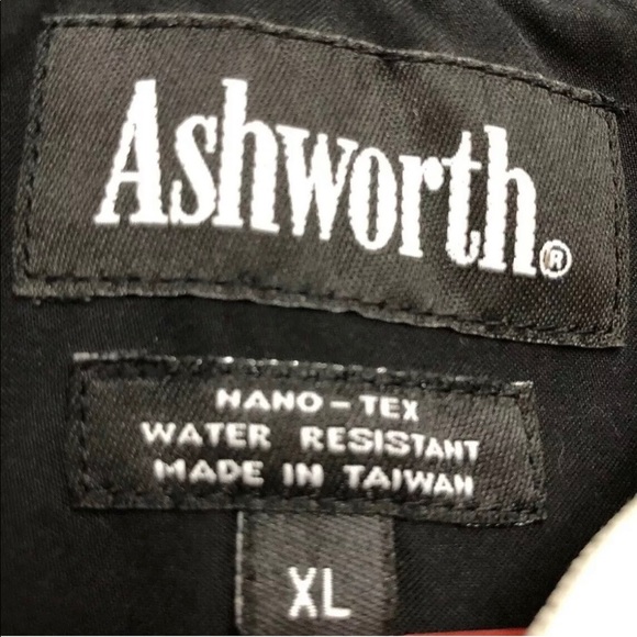 EUC Ashworth Nano-Tex Men’s Golf Windshirt Jacket - Picture 4 of 6